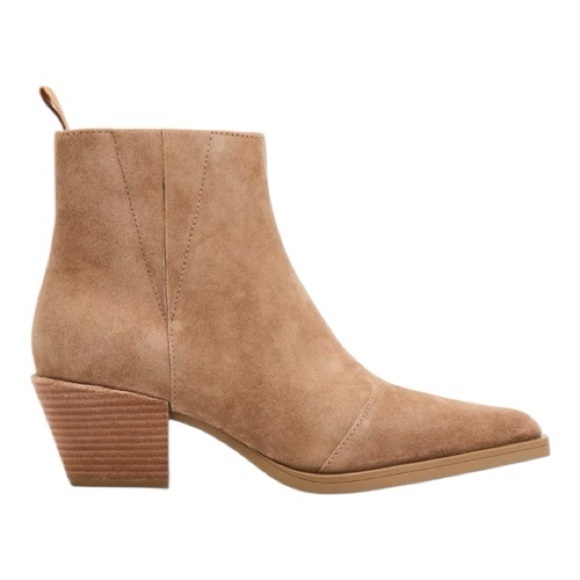 NWOB Rag & Bon Dart Suede Tan Brown Camel Taupe Ankle Boot Bootie Pointed Toe 10 - Picture 6 of 15